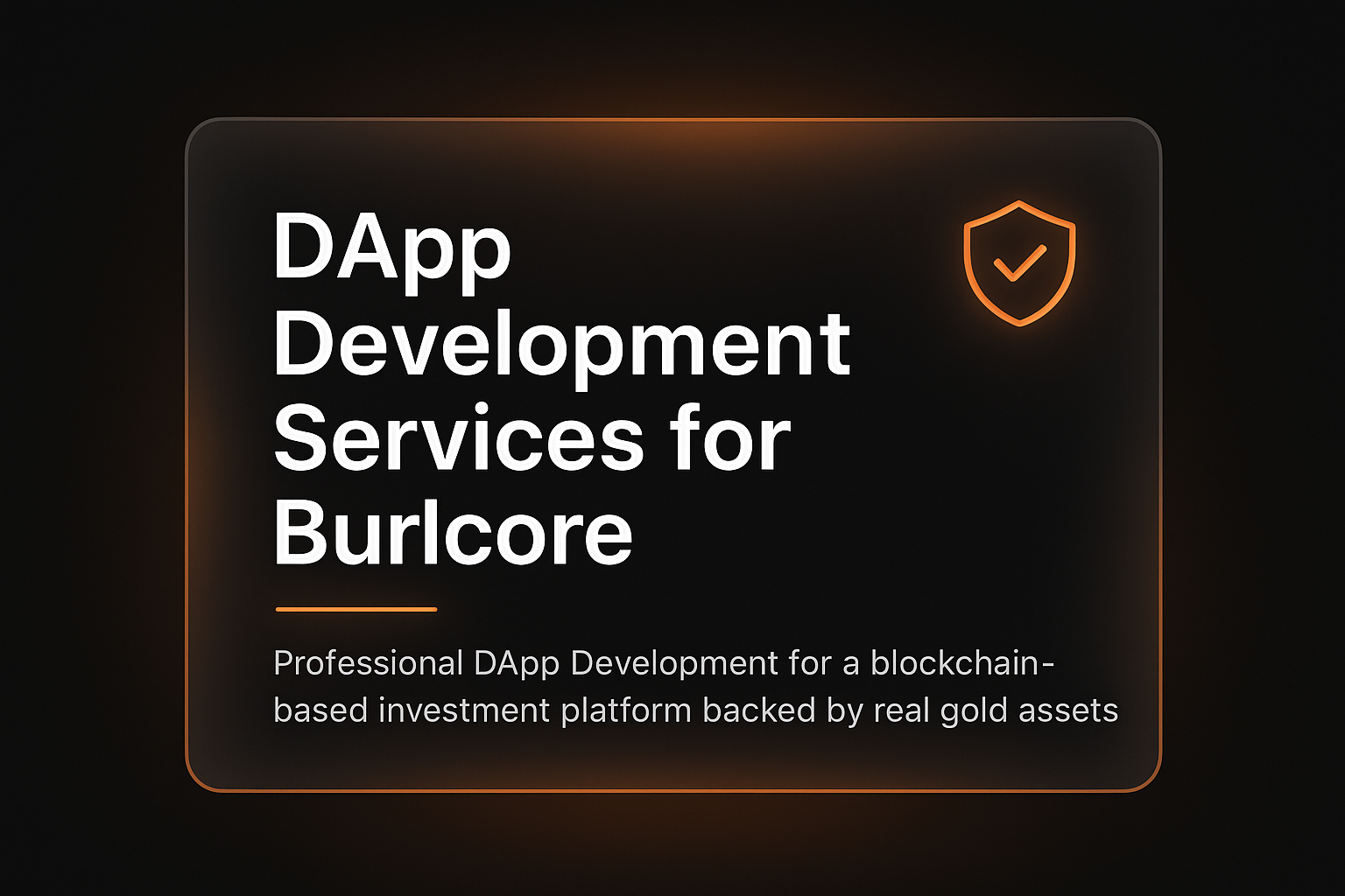 DApp Development Services