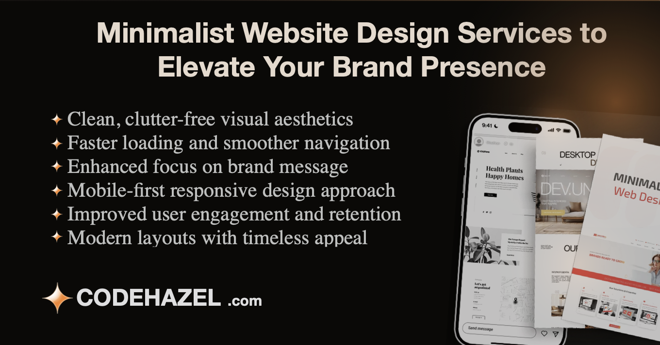 Minimalist Design Website