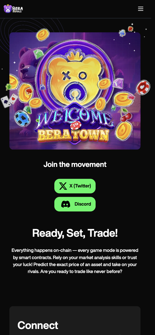 Blockchain Game Development - Mobile Interface