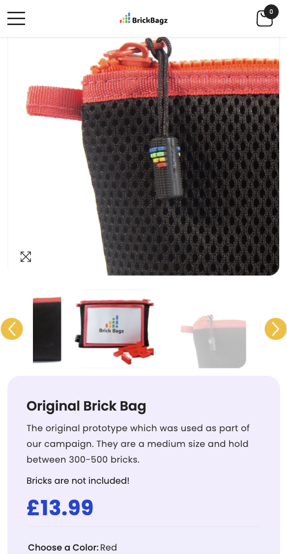 shopify product page design