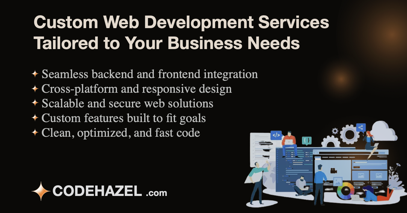 custom web development services