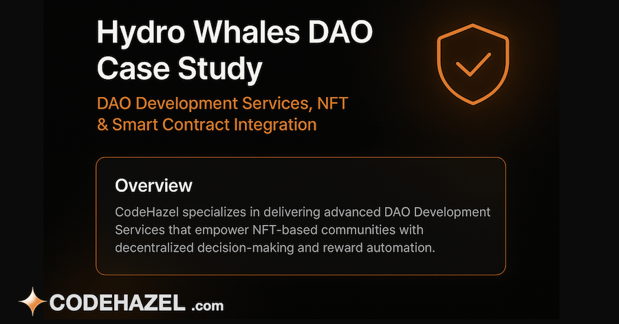 DAO Development Services for HydroWhale