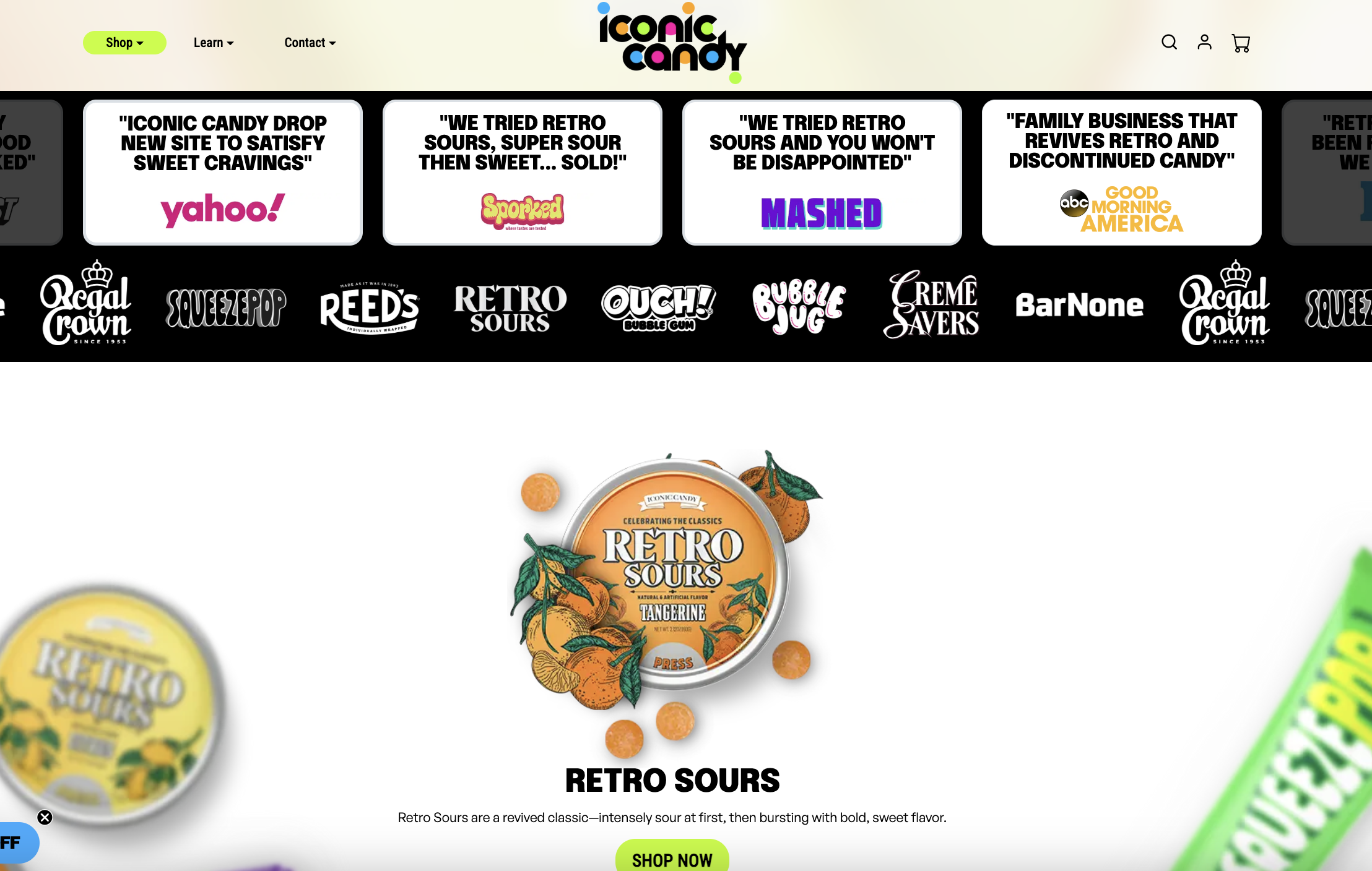 Iconic Candy Shopify Theme Development