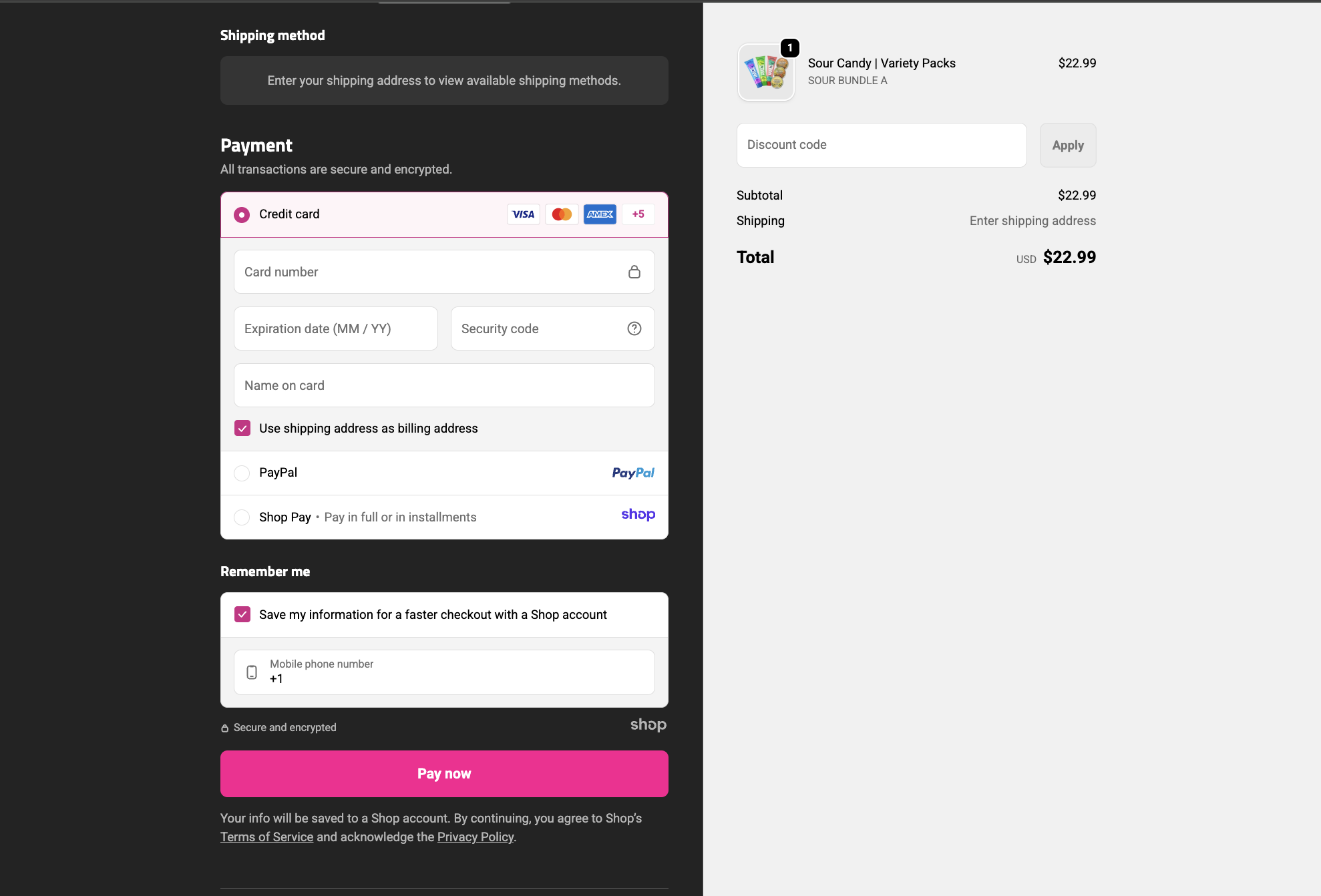 Shopify Theme Development for IconicCandy Cart