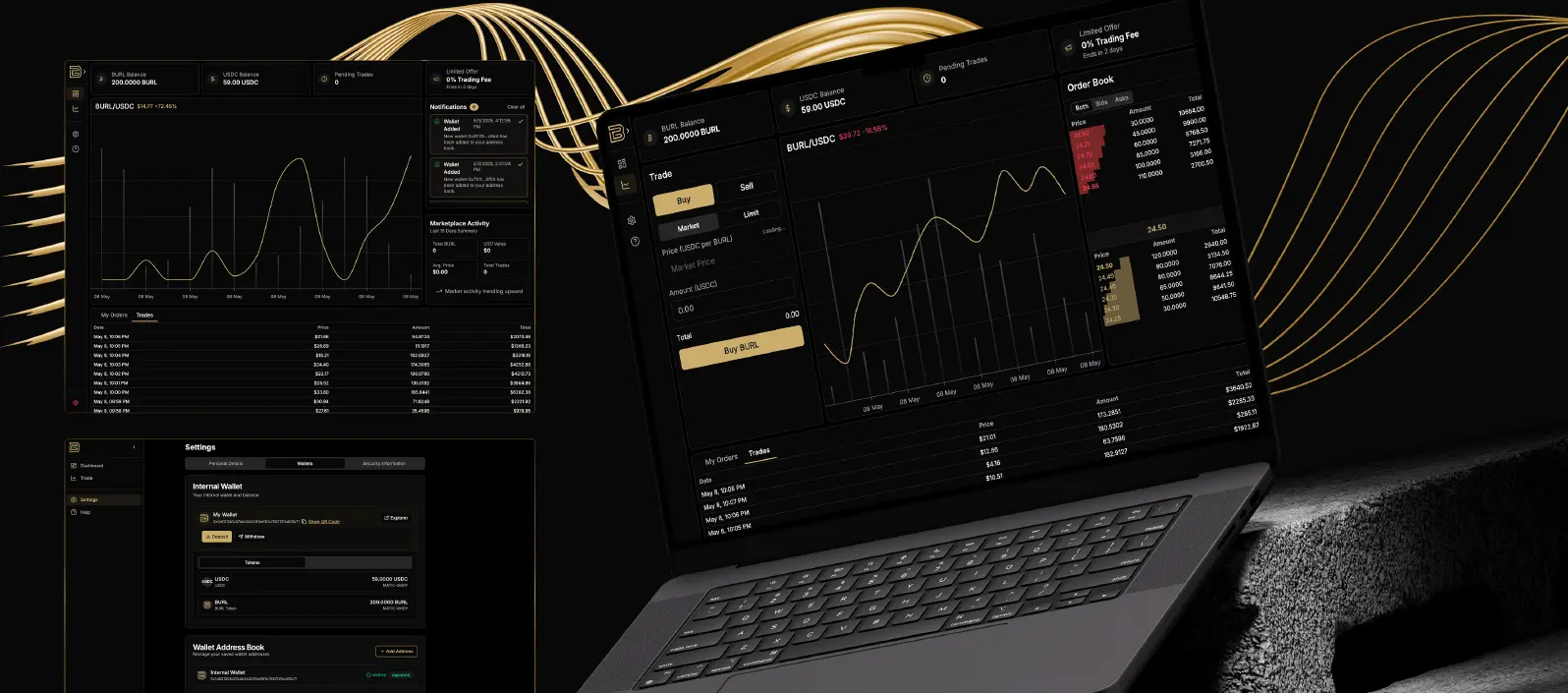 Burlcore Marketplace — P2P Trading Platform