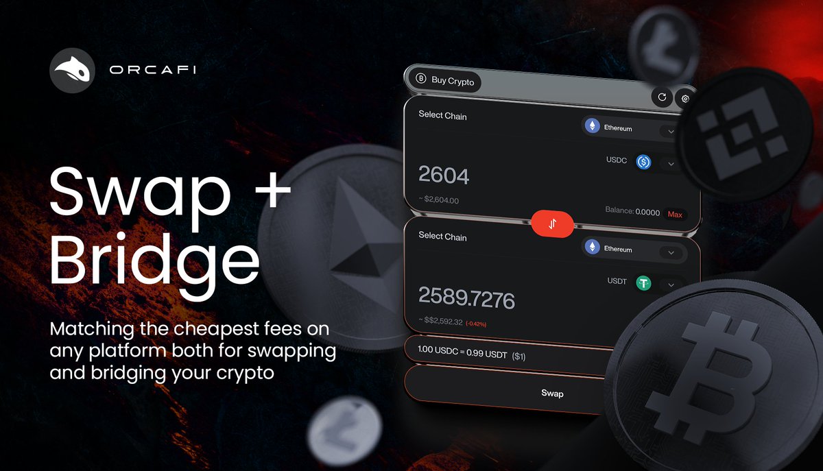OrcaFi Swap Home Page