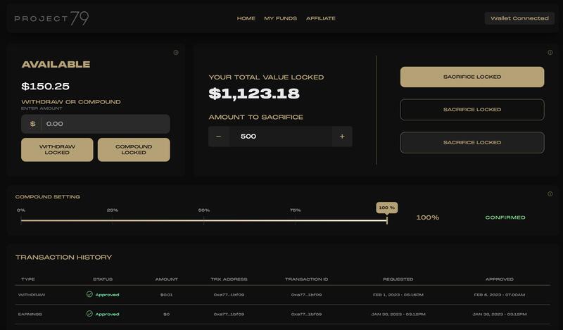 Project79 - Fund Management